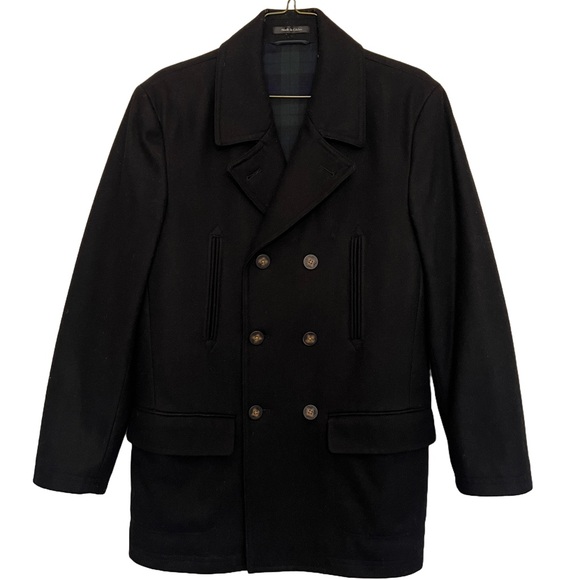 Lauren Ralph Lauren Wool Peacoat Black - Picture 1 of 4